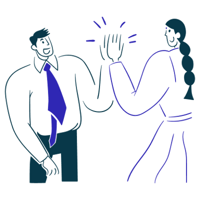 High Five 2 by Streamlinehq High Five 2 by Streamlinehq