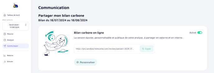 bilan carbone public communiquer