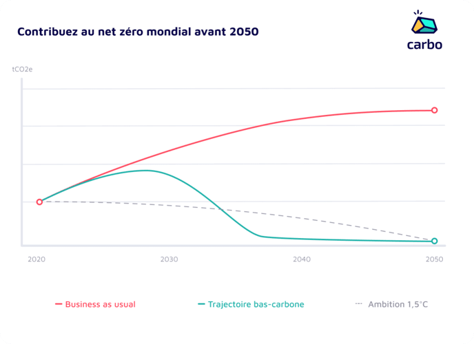 contribuer net zero mondial carbo