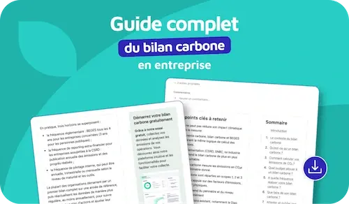 Carbo guide PDF complet bilan carbone entreprise